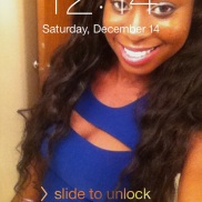 I'm Cute. caught the Bday on the clock
